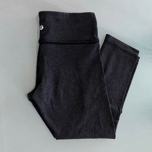 Lululemon Align Cropped Gray Leggings